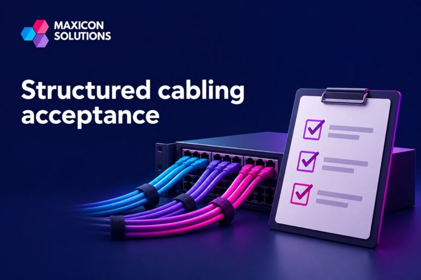 Structured Cabling Acceptance Before an Office Move